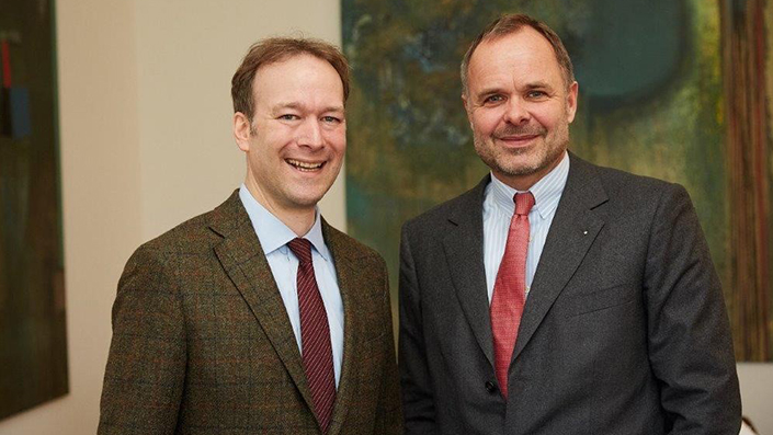 Prof. Dr. Kai Thürbach und Prof. Dr. Christian Rennert