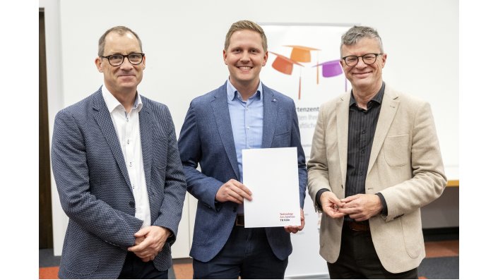 Prof. Dr. Thorsten Schneiders, Dr. Tobias Rehm und Prof. Dr. Klaus Becker