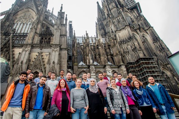 Deutschkurs für Geflüchtete gestartet