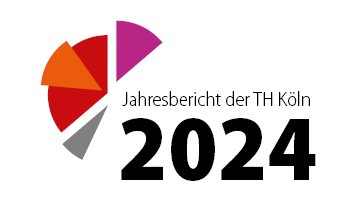 Schmuckgrafik Jahresbericht 2024 (Bild: TH Köln) Schmuckgrafik Jahresbericht 2024 (Bild: TH Köln)