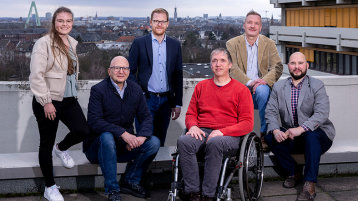 Gruppenfoto der Projektmitglieder (Bild: Michael Bause / TH Köln)