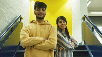 Welcome to TH Köln – Mahnaz and Sparsha show you insights into campus life (Image: TH Köln)