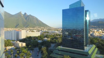 Blick auf den Campus Tec de Monterrey