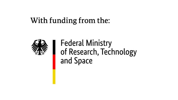 Logo des Bundesministeriums für Forschung, Technologie und Raumfahrt (englisch)