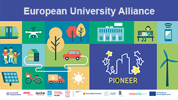 Banner der Erasmus Hochschulallianz PIONEER (Image: UNIZA) Banner der Erasmus Hochschulallianz PIONEER (Image: UNIZA)