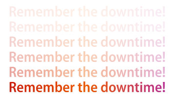 Lettering: Remember the downtime! (Image: TH Köln) Lettering: Remember the downtime! (Image: TH Köln)