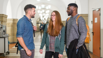 Studierende Campus Südstadt (Bild: Thilo Schnülgen)